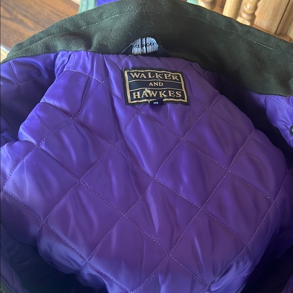 Walker and hawkes wool hunting walking green derby gilet womens size 10 - Picture 9 of 9